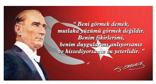 Makam panolar� Atat�rkl� �zl� s�zler Atat�rk�n s�zleri sat���
