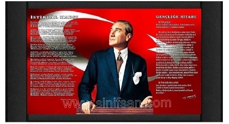 Atatrk posteri ereveli Atatrk resmi Byk boy Atatrk resmi Byk boy Atatrk posterleri sat Atatrk posteri fiyatlar