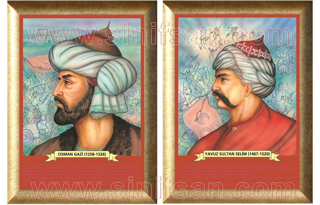 Türk büyükleri seti Türk büyükleri resimleri satışı en ucuz