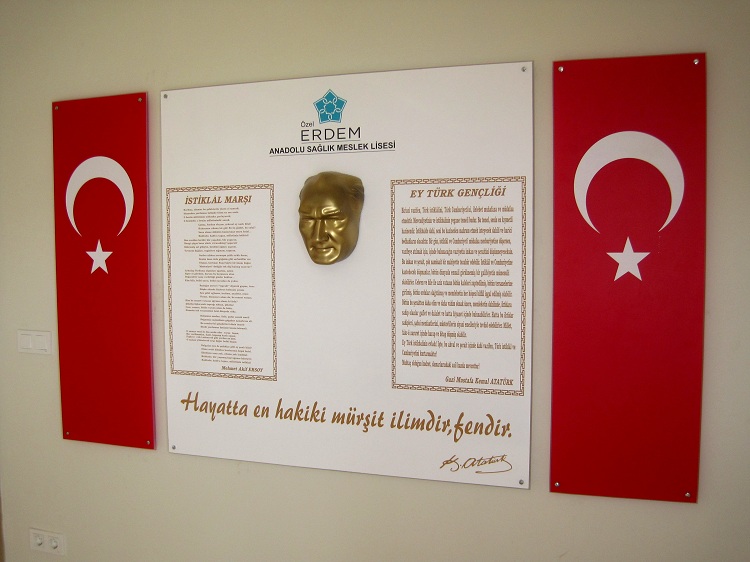 Atatürk Köşesi resimleri modern pleski Atatürk Köşeleri örnekleri
