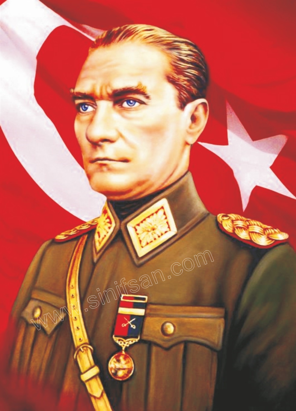 Bayraklı Atatürk posteri Atatürk posteri bayrak Bayrak Atatürk posteri Bayraklı Atatürk posteri Bayraklı Atatürk posterleri en ucuz poster imalatı 105x225 cm
