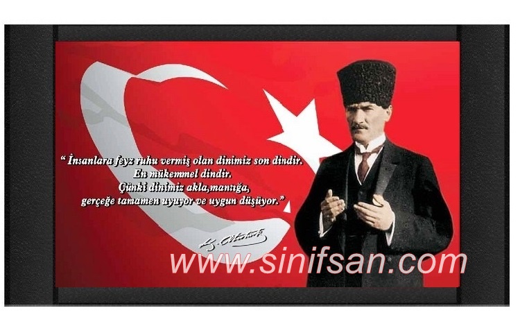 Atatrk panolar Derili mdr odas duvar panolar rnekleri ve fiyat