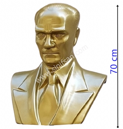 Atatürk Büstü İmalatı Ekonomik fiyat Atatürk Büstü 70 cm