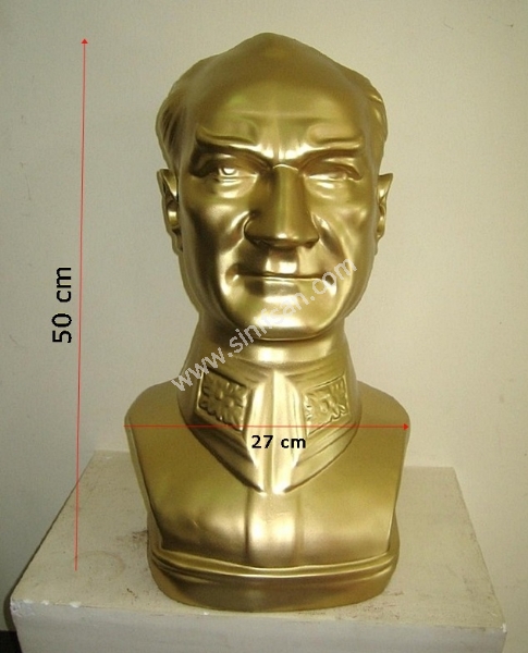 Atatürk büstleri fiyatları 50 cm