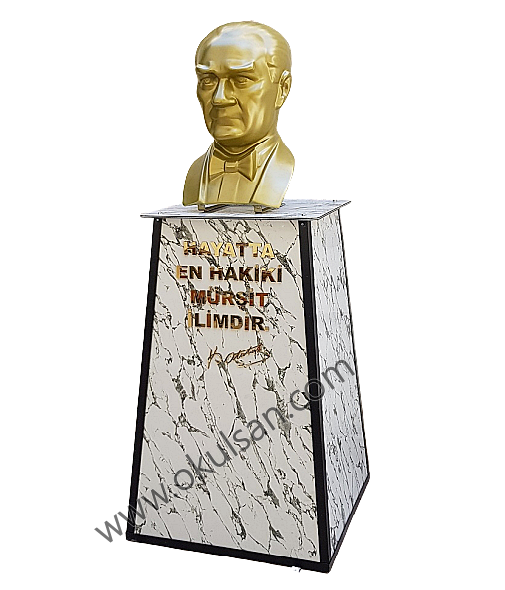 Kaideli Atatürk Büstü Fiyatı Set halinde