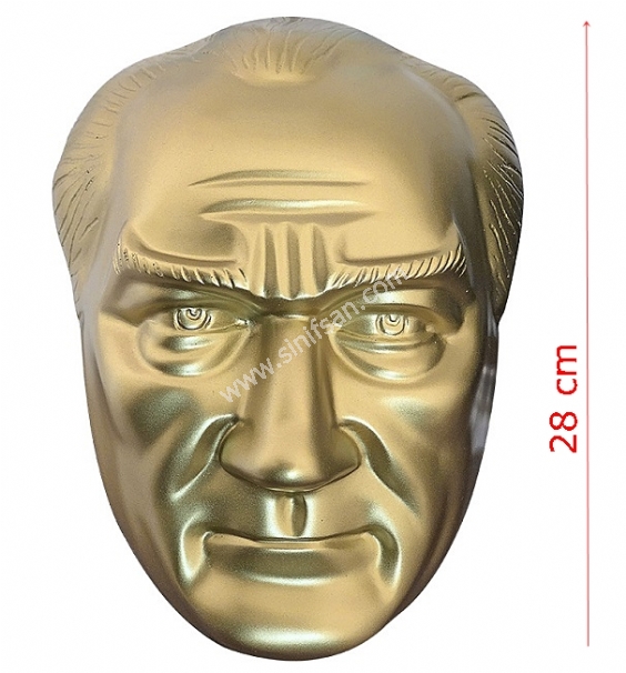 Atatürk Maskı Fiyatları Atatürk Mask Polyester 28 cm
