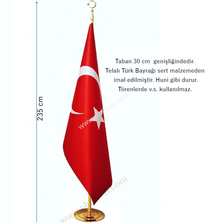 Pirinç Bayrak Direkleri ve Telalı Türk Bayrağı