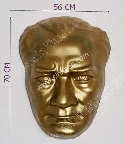 Atatürk Maskeleri büyük boy Atatürk maskları çeşitleri 70 cm mask