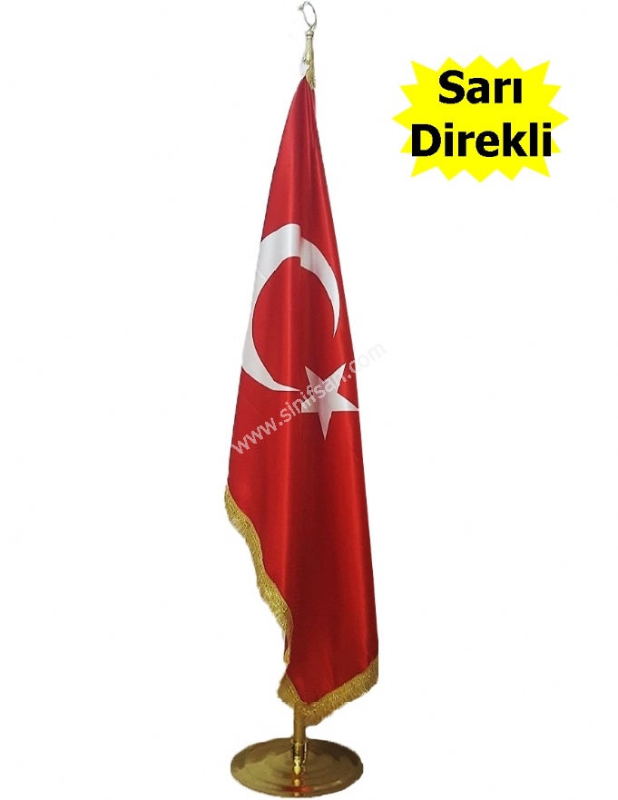 Püsküllü Türk Bayrağı imalatı