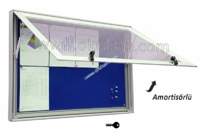 Duyuru ve lan panosu  mekan 75x150 cm 12 adet A4