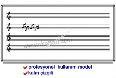 Dizekli tahta fiyatlar nota izgili profesyonel model 90x120 cm