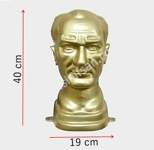 Alüminyum Döküm Atatürk Büstü Fiyatları 40 cm