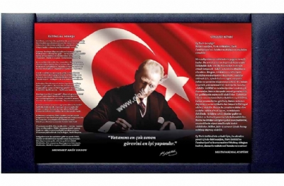 Makam ve Mdr odalar arka duvar panosu fiyat 110x200 cm