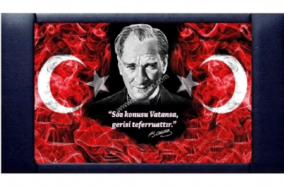 Makam Panosu Atatrk Portresi 70x110 cm