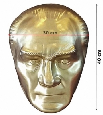 Atatürk köşeleri için Atatürk Maskı Fiyatı 40 cm