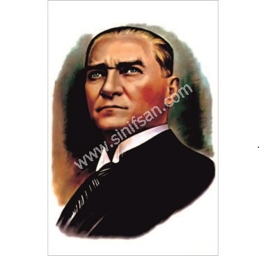 Atatürk Posterleri Kumaş Bayrak Modeli 4x6 metre