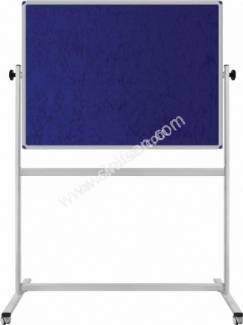 Mavi Renk Pano Kumaş Kaplı 120x140 cm