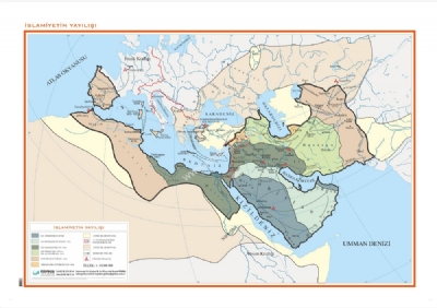 slamiyet'in Yayl Harita 70x100cm